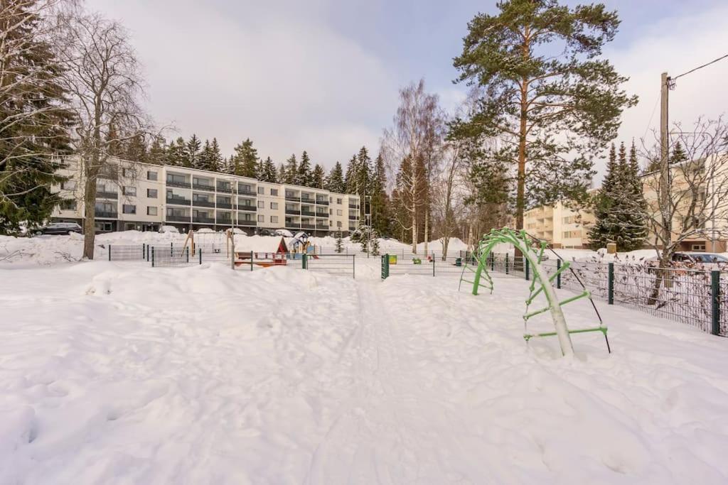 Valoisa Huoneisto Jossa Erinomaiset Vuoteet. Mikkeli Buitenkant foto