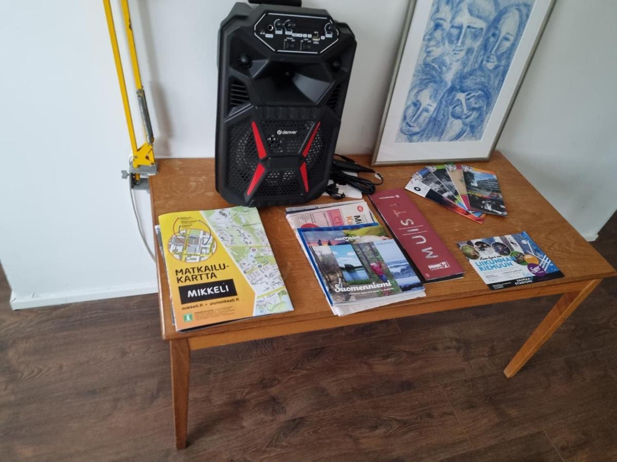 Valoisa Huoneisto Jossa Erinomaiset Vuoteet. Mikkeli Buitenkant foto